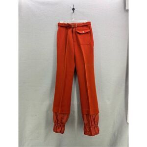 Vintage 70s Anba of Austria Wool Ski Pants Burnt Orange Size M
